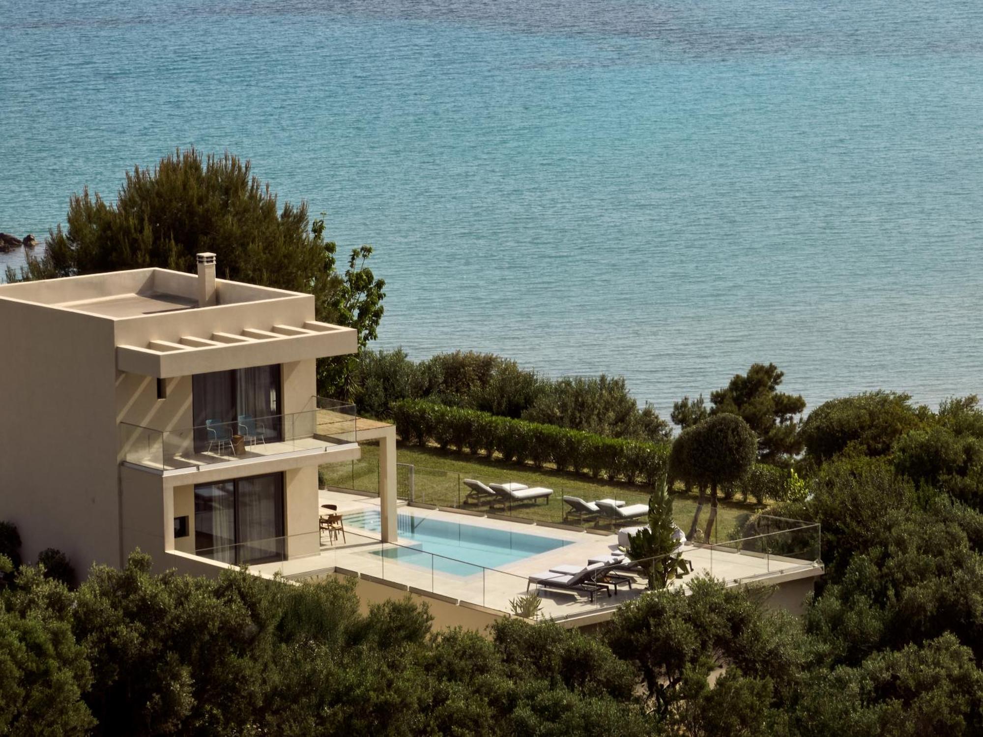 Uparati Villa - Hilltop Sea View Retreat Tsilivi  Zewnętrze zdjęcie