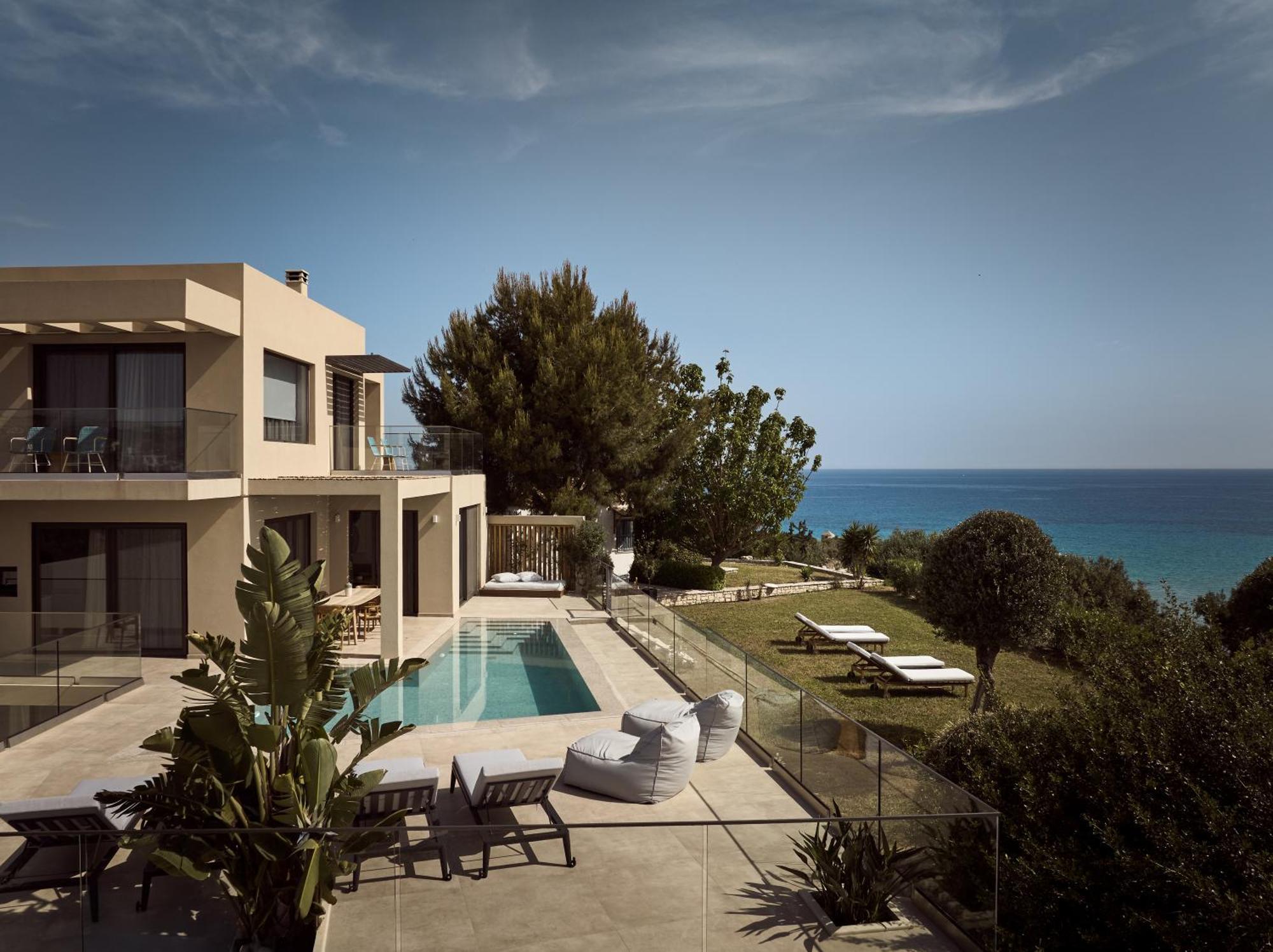Uparati Villa - Hilltop Sea View Retreat Tsilivi  Zewnętrze zdjęcie